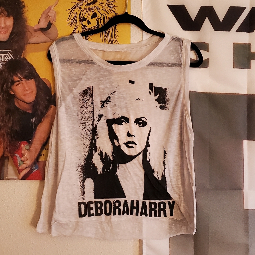 Debbie Harry sleeveless top